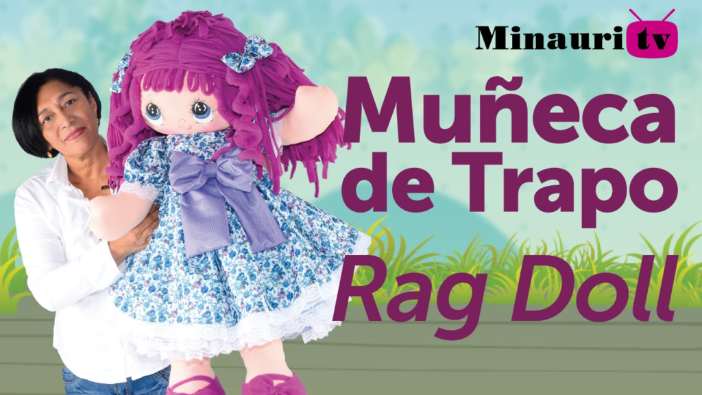 Muñeca de Trapo Rag Doll QMCreativas Minauri
